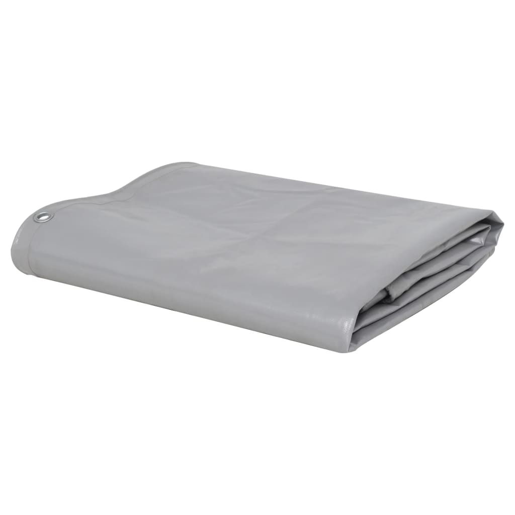 Prelata 650 g/m², 4 x 8 m, gri 43817